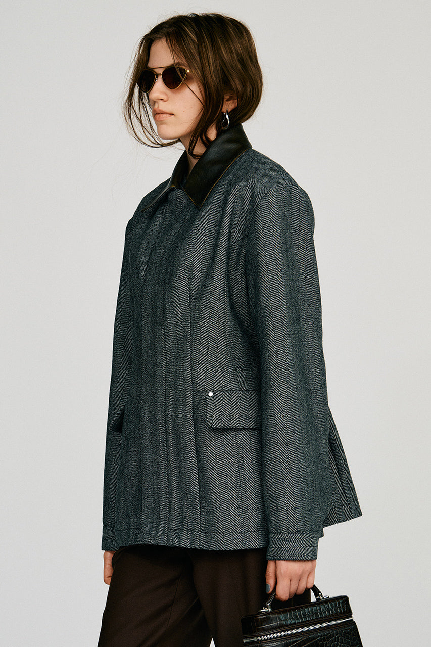 Wool Hourglass Barn Jacket - 2026AUTUMN