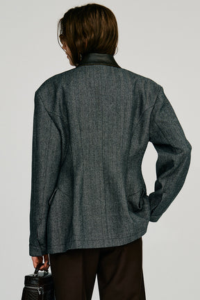 Wool Hourglass Barn Jacket - 2026AUTUMN