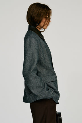 Wool Hourglass Barn Jacket - 2026AUTUMN