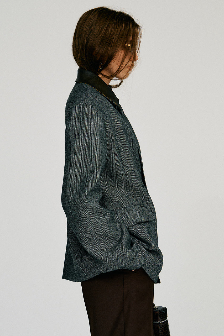 Wool Hourglass Barn Jacket - 2026AUTUMN