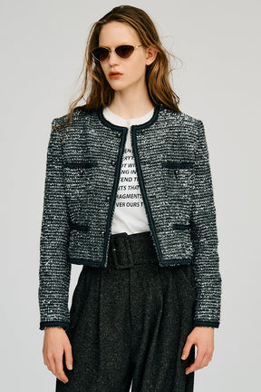 Tweed Short Jacket - 2026AUTUMN