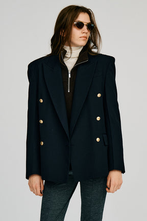 Metal Button Blazer - 2026AUTUMN