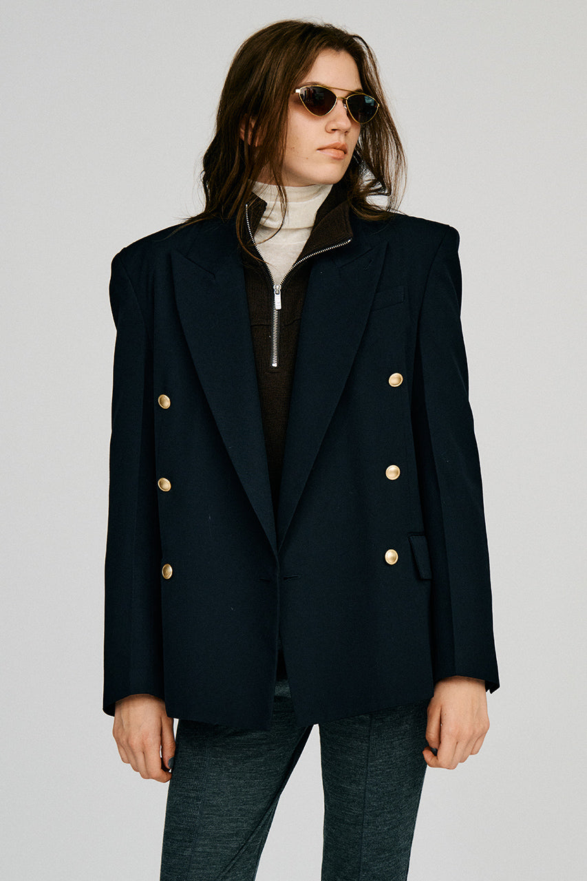 Metal Button Blazer - 2026AUTUMN