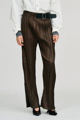 Belted Pleated Pants