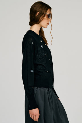 Suivi Wool Playful Button Cardigan - 2026AUTUMN