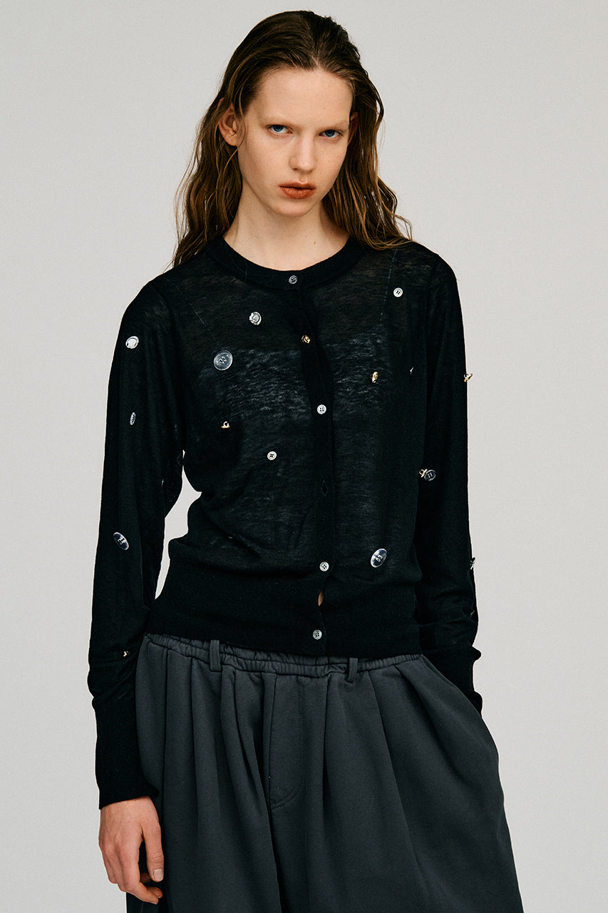 Suivi Wool Playful Button Cardigan - 2026AUTUMN