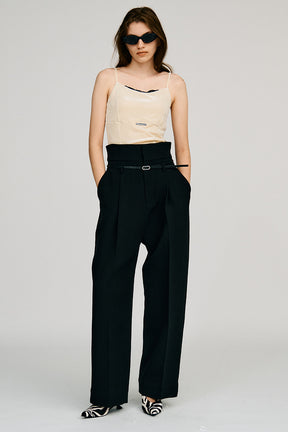 Velour Lace Cup-In Camisole - 2026AUTUMN