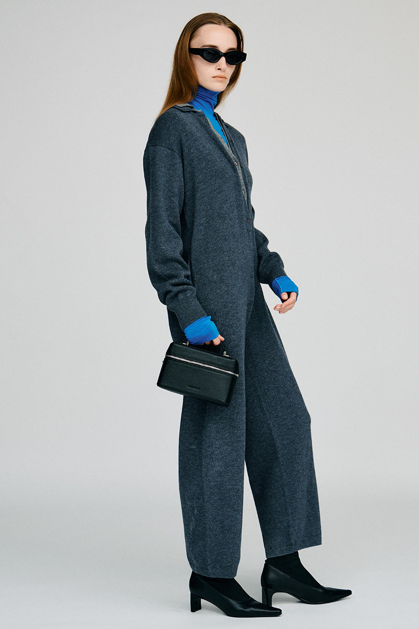 Knit Polo Jumpsuit - 2026AUTUMN