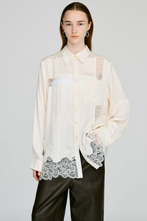 Random Lace Shirt - 2026AUTUMN