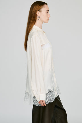 Random Lace Shirt - 2026AUTUMN