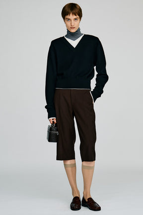 Tailored Capri Pants - 2026AUTUMN