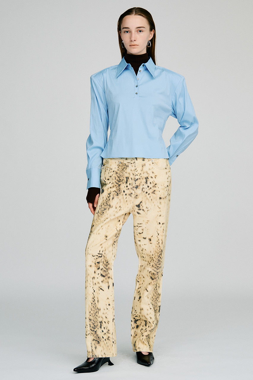 Laminate Pattern Pants - 2026AUTUMN