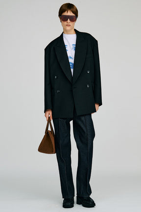 Pintuck High-Waist Straight Pants - 2026AUTUMN
