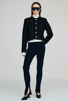 Glint Tweed Knit Jacket - 2026AUTUMN