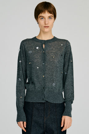 Suivi Wool Playful Button Cardigan - 2026AUTUMN