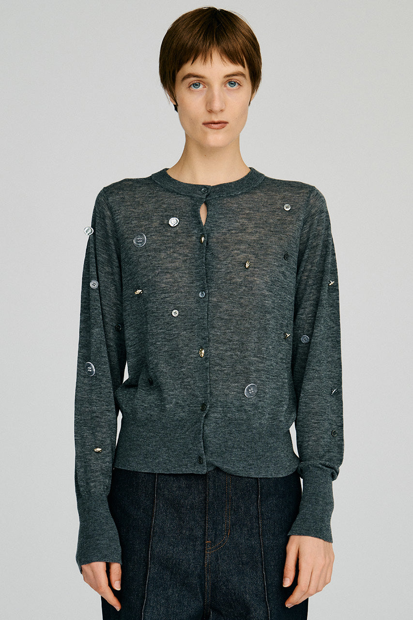 Suivi Wool Playful Button Cardigan - 2026AUTUMN