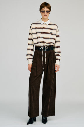 Cropped Rugby Shirt - 2026AUTUMN