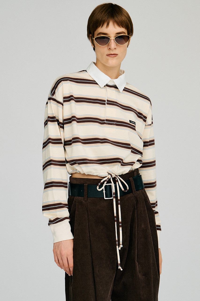 Cropped Rugby Shirt - 2026AUTUMN