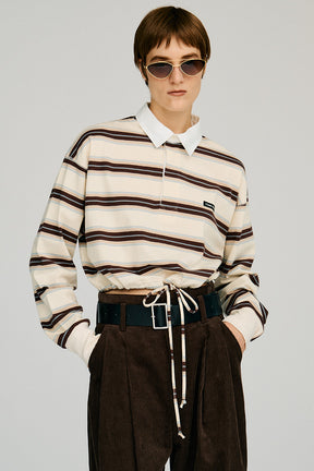 Cropped Rugby Shirt - 2026AUTUMN