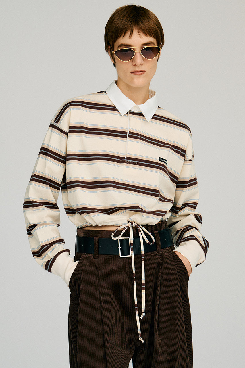 Cropped Rugby Shirt - 2026AUTUMN