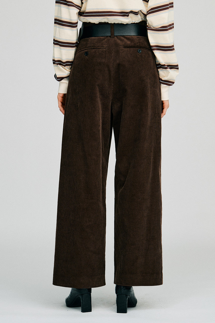 Belted Corduroy Pants - 2026AUTUMN