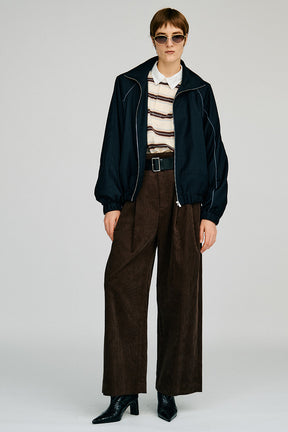 Cropped Rugby Shirt - 2026AUTUMN