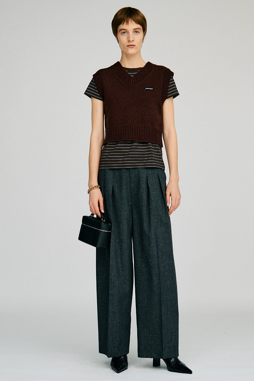 Silk Nep Cocoon Pants - 2026AUTUMN