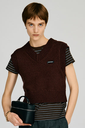 Tiny Knit Vest - 2026AUTUMN