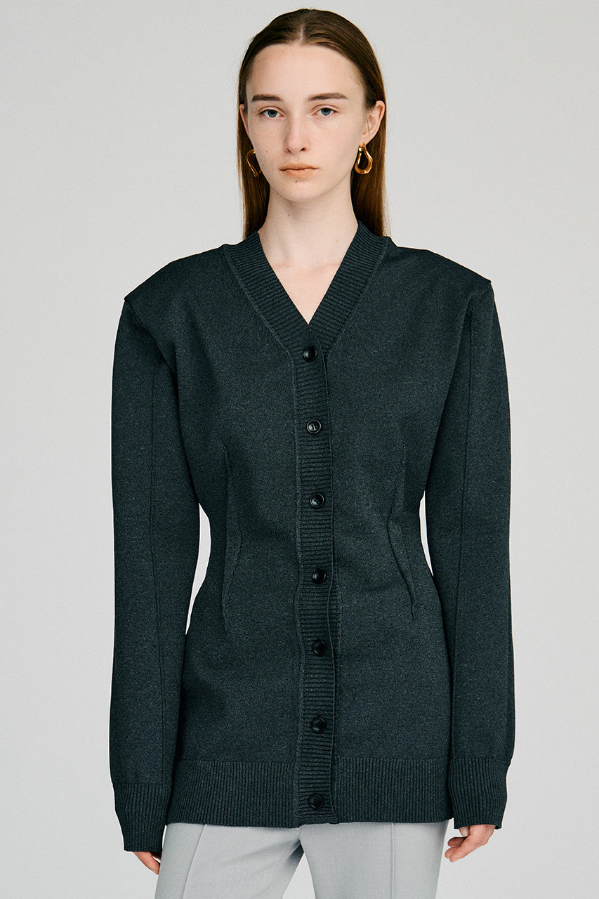 2-Way Power Shoulder Cardigan - 2026AUTUMN