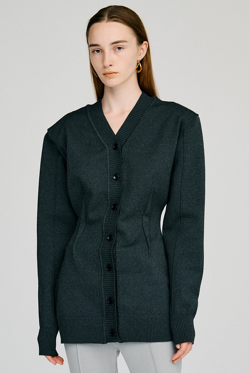 2-Way Power Shoulder Cardigan - 2026AUTUMN