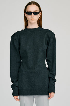 2-Way Power Shoulder Cardigan - 2026AUTUMN