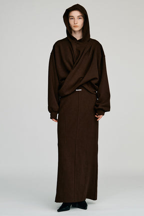 Rib Narrow Skirt - 2026AUTUMN