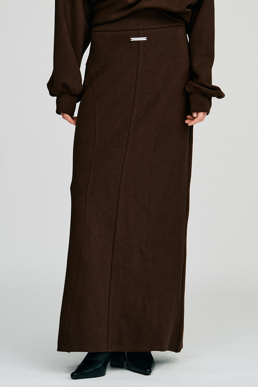 Rib Narrow Skirt - 2026AUTUMN