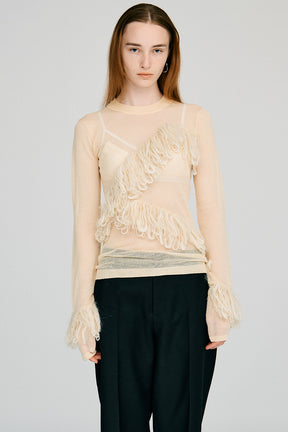 Fluffy Sheer Knit - 2026AUTUMN
