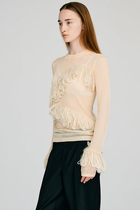 Fluffy Sheer Knit - 2026AUTUMN