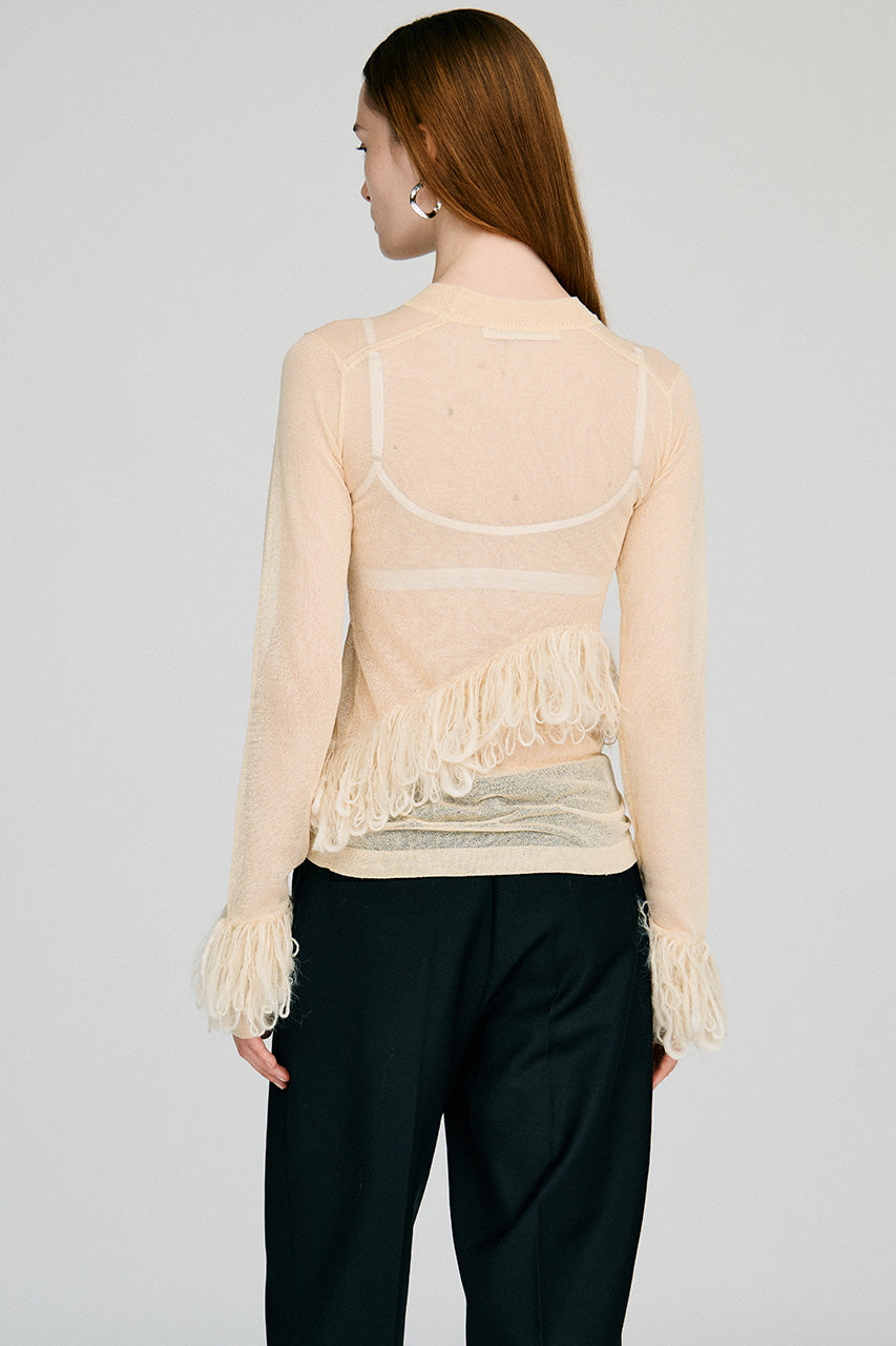 Fluffy Sheer Knit - 2026AUTUMN