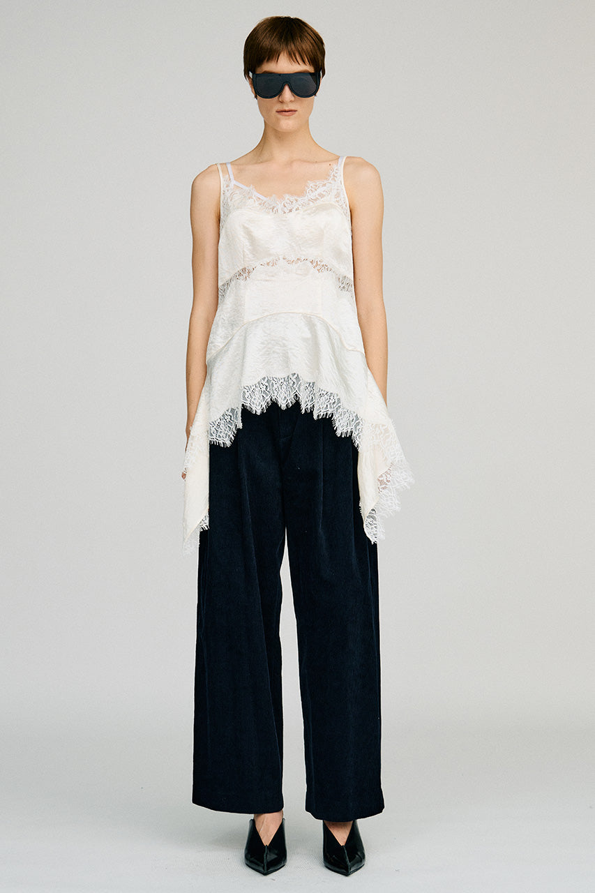 Belted Corduroy Pants - 2026AUTUMN