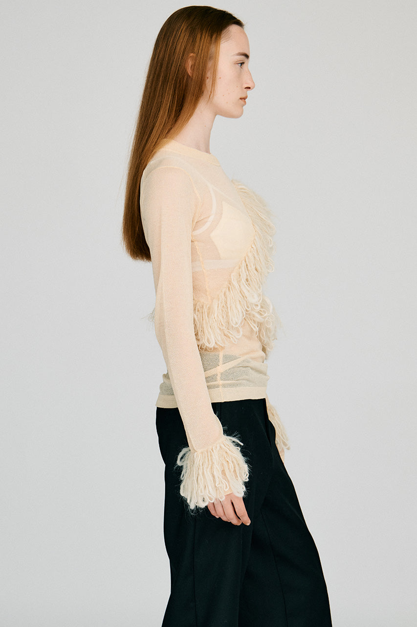 Fluffy Sheer Knit - 2026AUTUMN