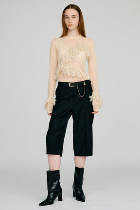 Tailored Capri Pants - 2026AUTUMN