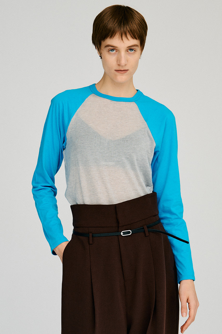 Cashmere Silk Raglan Long Sleeve T-Shirt - 2026AUTUMN