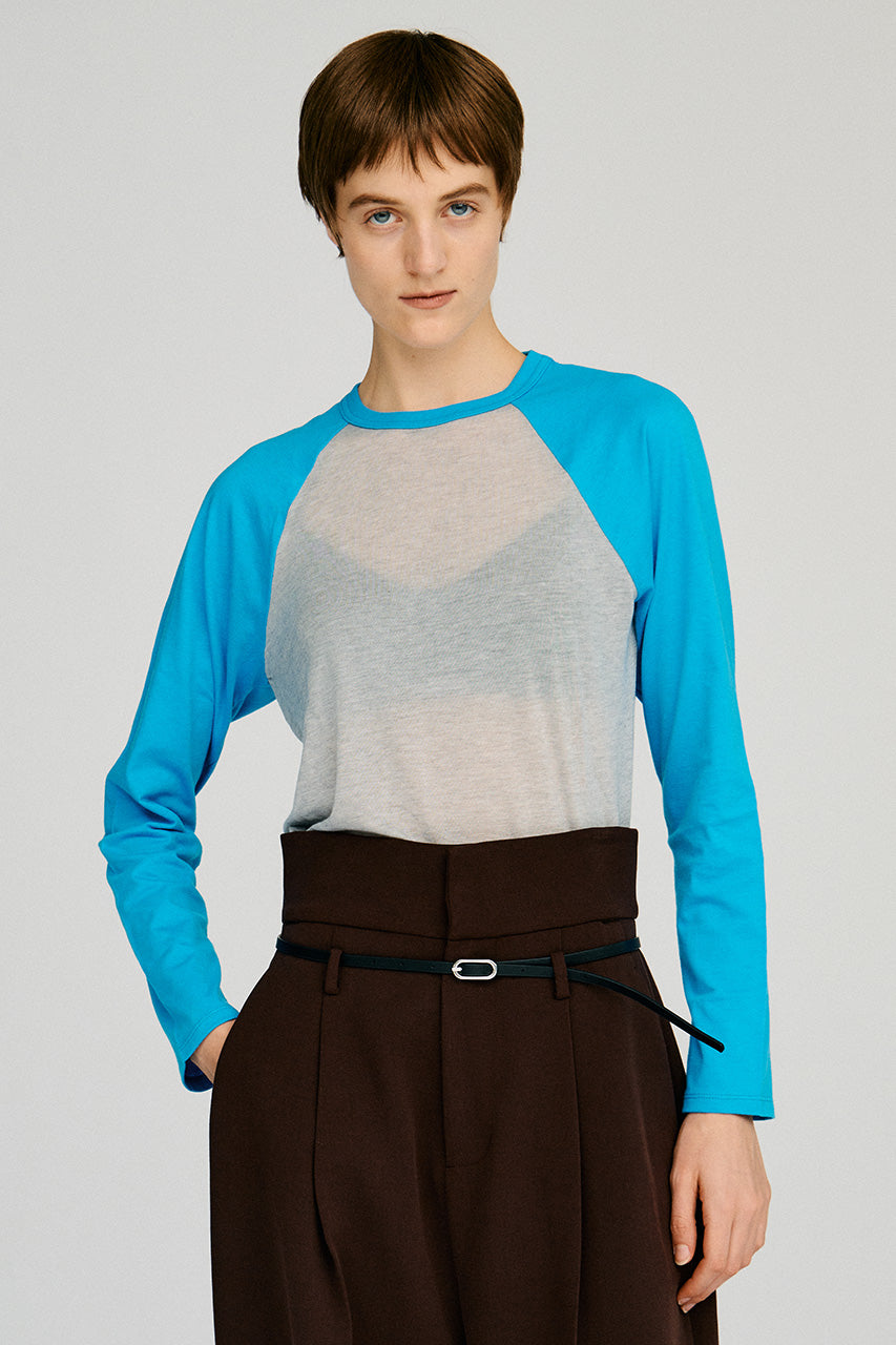 Cashmere Silk Raglan Long Sleeve T-Shirt - 2026AUTUMN