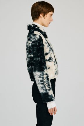 Haircalf Jacquard Short Blouson - 2026AUTUMN
