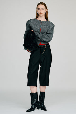 Tailored Capri Pants - 2026AUTUMN