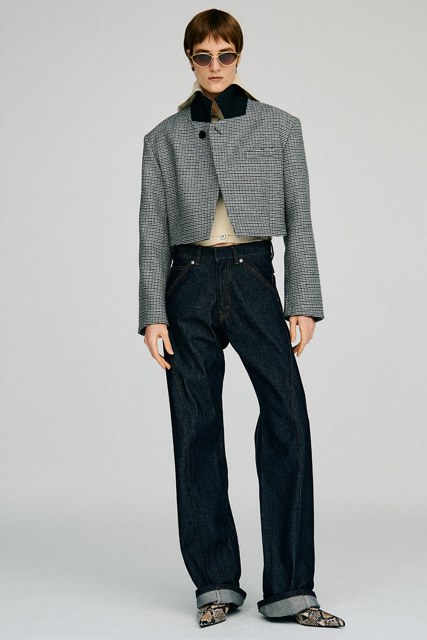 Fold Hem Denim - 2026AUTUMN