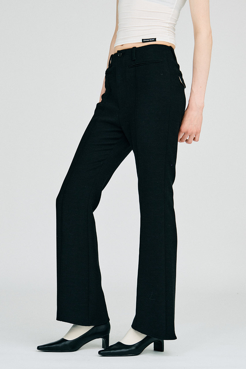 High-Waist Slim Flare Pants - 2026AUTUMN