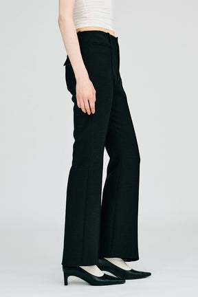 High-Waist Slim Flare Pants - 2026AUTUMN