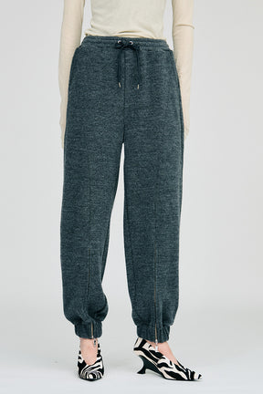 Zip Hem Jogger Pants - 2026AUTUMN