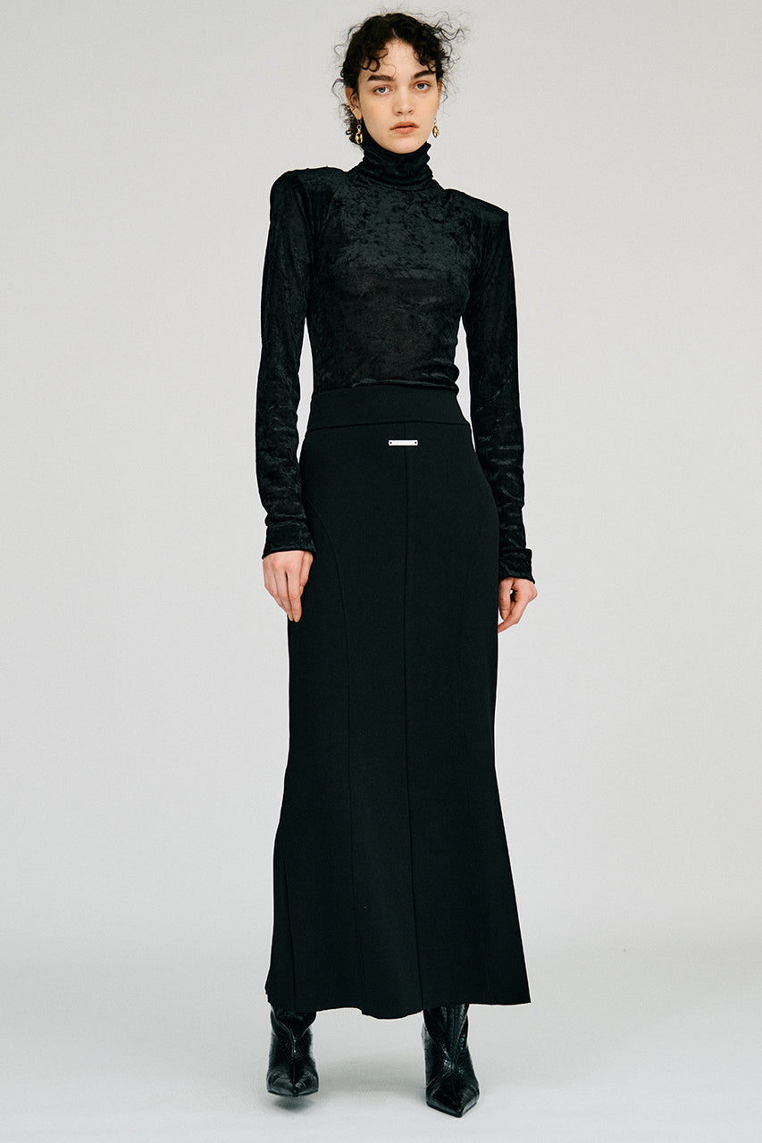 Rib Narrow Skirt - 2026AUTUMN