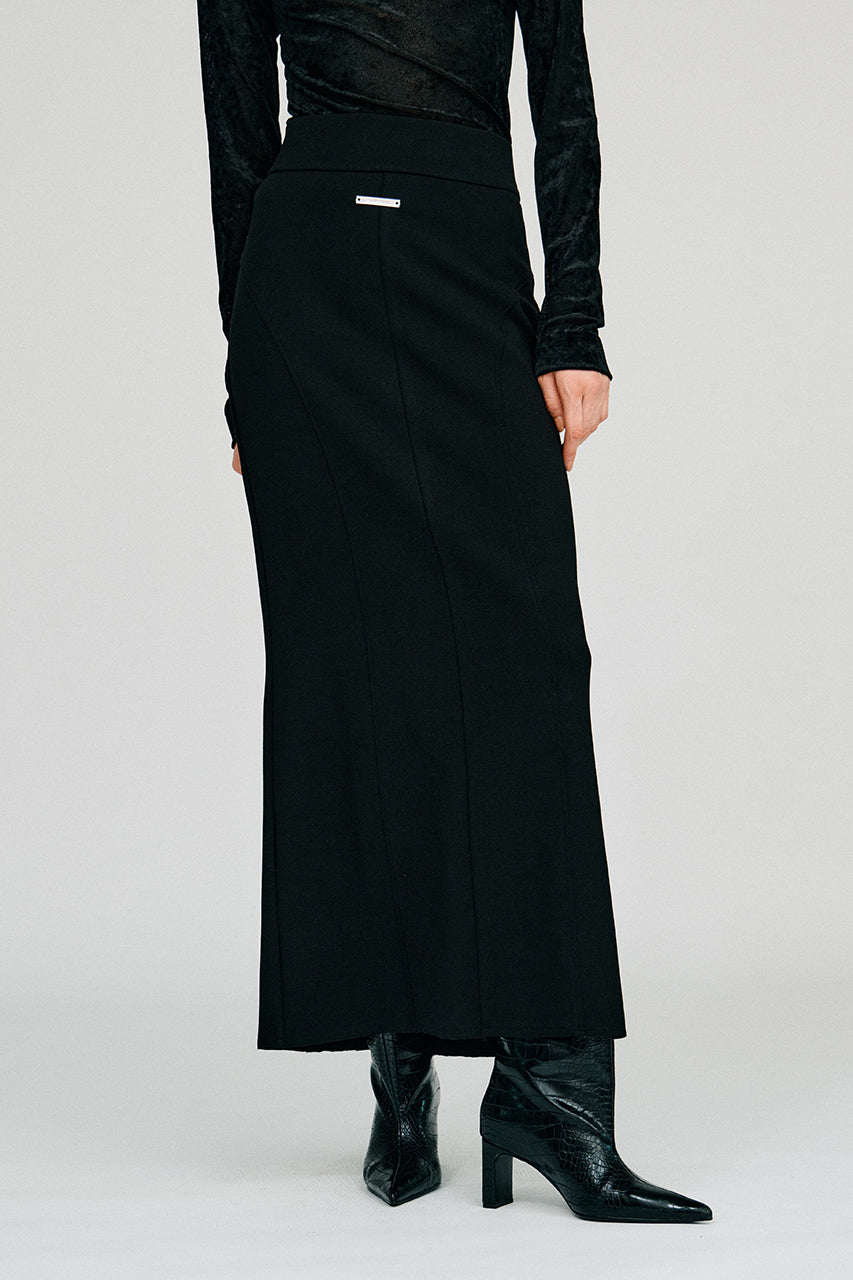 Rib Narrow Skirt - 2026AUTUMN