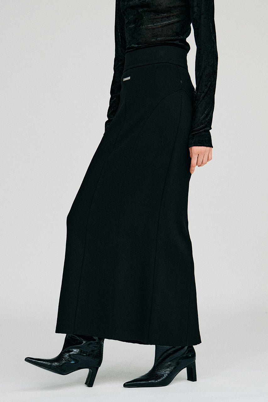 Rib Narrow Skirt - 2026AUTUMN